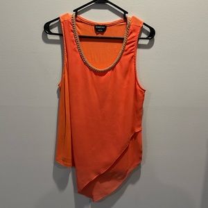 Bebe asymmetrical tank top